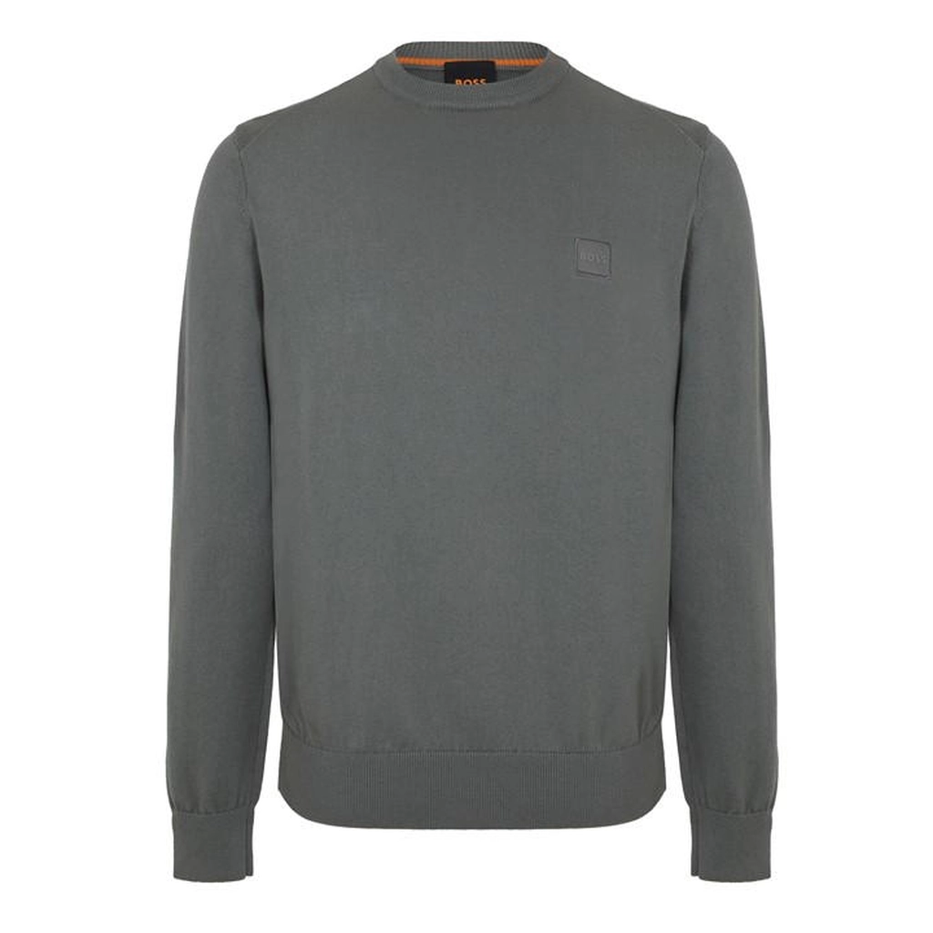 Hugo Boss Kanovano Knitted Jumper - Grey